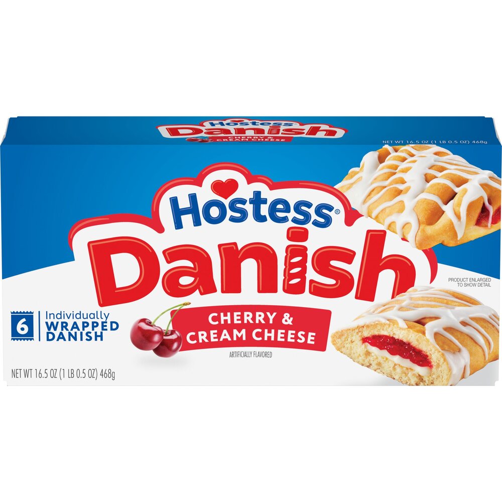 Cherry Cheese Danish Pastries
