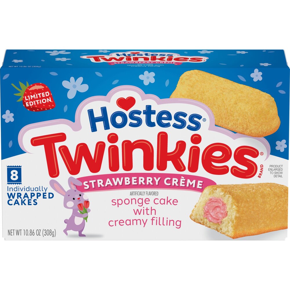 Twinkies® Strawberry Crème Flavor Snack Cakes