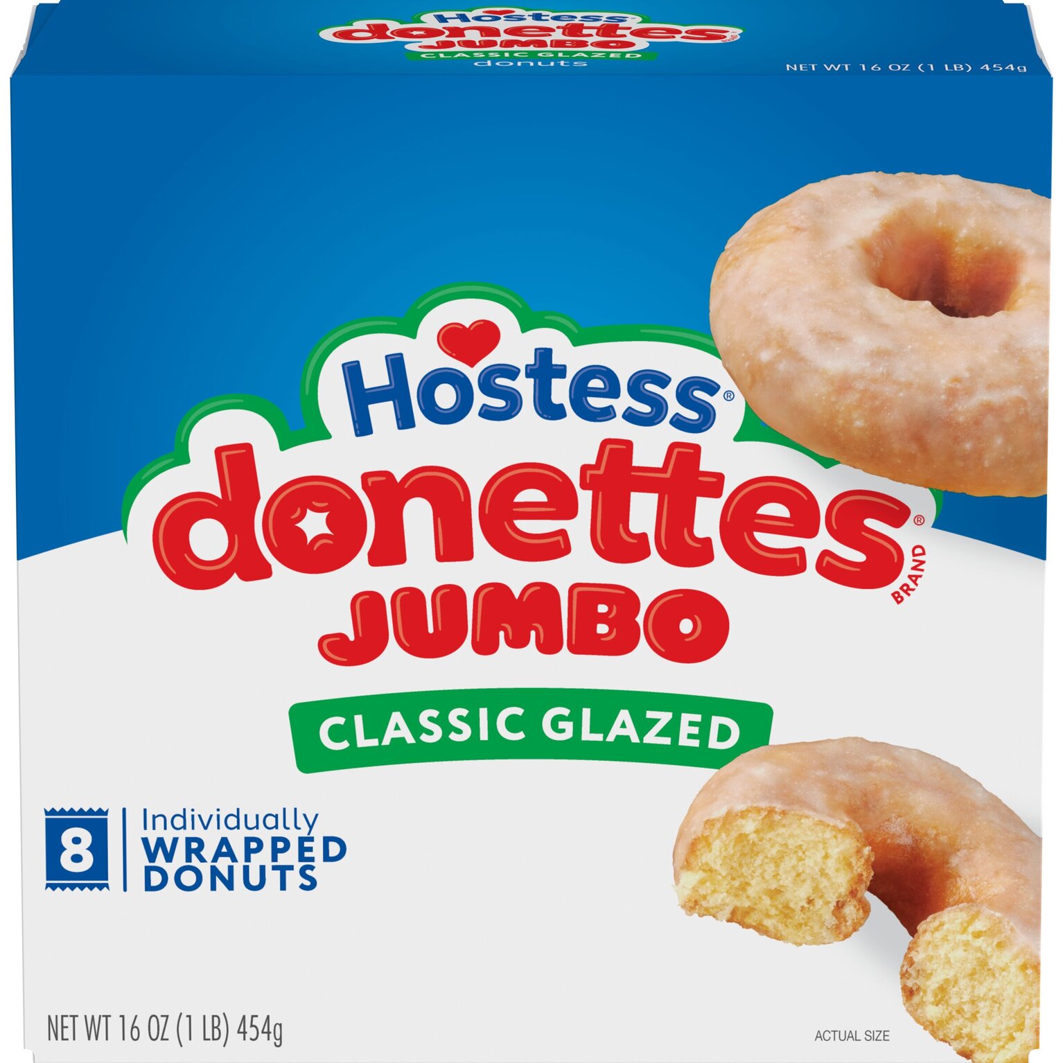 Hostess Jumbo Donettes Glazed