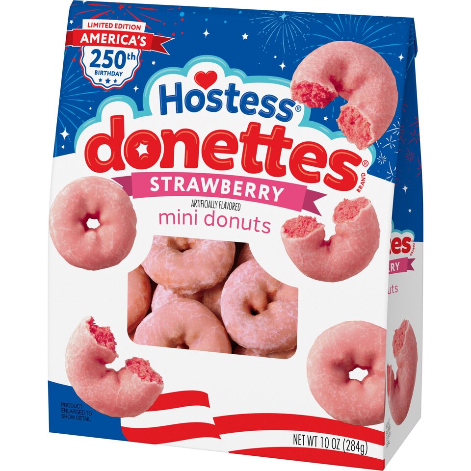 Donettes® Strawberry Mini Donuts