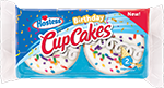 Pack of two Hostess Birthday Cupcakes.