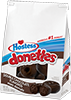 Bag of Double Chocolate Hostess Donettes.