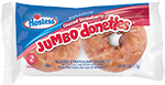 Single serve pack of Jumbo Hostess Strawberry Donuts.