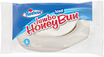 Single serve pack of an Iced Hostess Honey Bun.