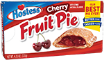 Single serve pack of a Hostess Cherry Pie.