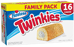 Family size box of Hostess Twinkies.
