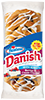 Single serve pack of a Hostess Berries and Cream Danish.