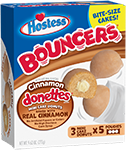 Box of Cinnamon Flavor Hostess Bouncers.